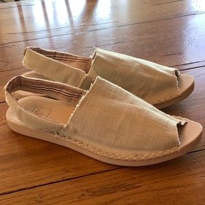 Reef women’s sling back sandals size 9